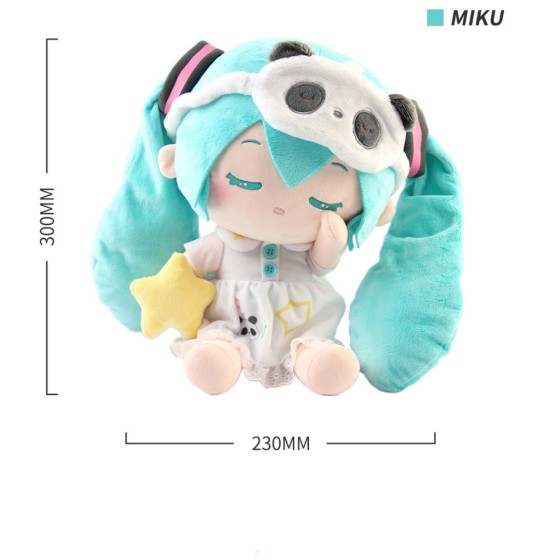 Vocaloid Hatsune Miku 2024 Concert Miku With You Kawaii Sleep Plush Doll